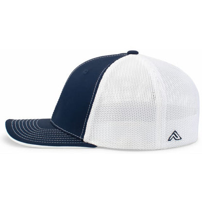 Pacific Headwear 404M M3 Trucker Pacflex (Flexible Fitted) w/Western Bold Design
