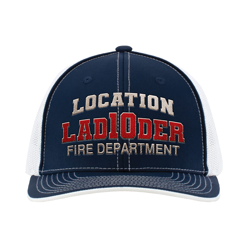 Pacific Headwear 404M M3 Trucker Pacflex (Flexible Fitted) w/Three Tier Block Design