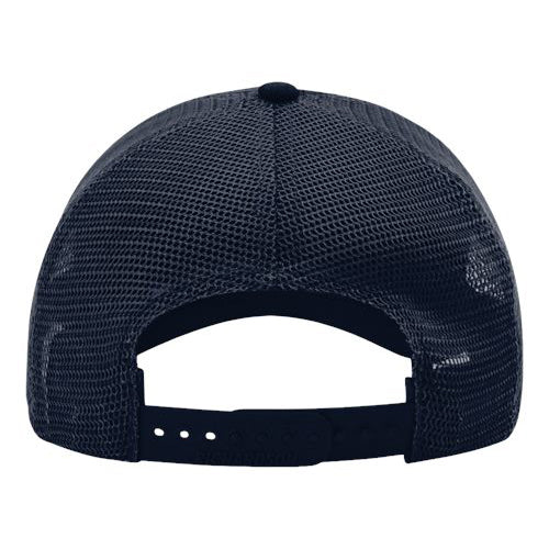 Richardson 111 Garment Washed Mesh Hat (Snapback) w/ Three Tier Block Design